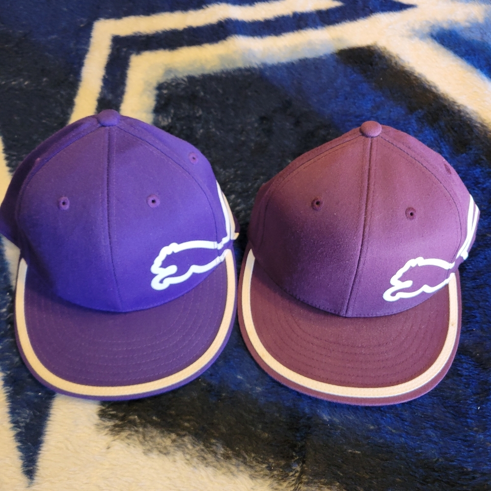 RICKIE FOWLER DARK PURPLE MONOLINE HATS SIZE S/M LIGHT PURPLE WAS SOLD